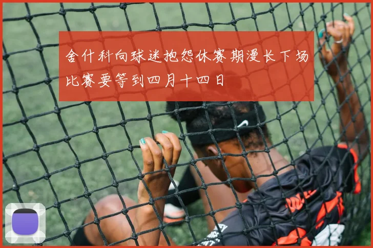 舍什科向球迷抱怨休赛期漫长下场比赛要等到四月十四日